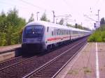 Steuerwagen des IC 2310 nach Westerland(Sylt) bei der Durchfahrt von Elmshorn.