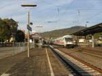 IC391 von Frankfurt(Main)Hbf nach Salzburg Hbf.Am 17.10.08 bei der einfahrt in Weinheim.