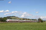 LPFT 78662 (Immendingen-Offenburg) mit Schublok 101 002-4 bei Neudingen 10.8.19