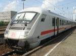 Der Steuerwagen des InterCity 2497 im Bahnhof Ludwigshafen (Rhein) Hbf.