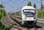 IC Steuerwagen in Front, 101 013-1 schiebt, durch den Bf Sechtem - 08.05.2018