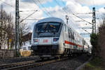 Steuerwagen IC, 101 141-0 zieht durch Remagen - 13.01.2021