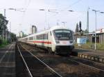 Der Steuerwagen des IC 2012 von Oberstdorf nach Leipzig am 12.08.2007 in Bonn-Beul.