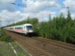 Nachschuss auf den IC 2156 nach Dsseldorf , bei der Durchfahrt  in Wattenscheid.(12.08.2007) 