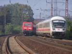 Wettrennen ziwschen InterCity und der S1 nach Dsseldorf.