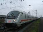 Steuerwagen des IC 2113 nach Stuttgart mit +35 bei der Ausfahrt  aus dem Dortmunder Hbf.(15.11.2007)