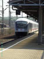 Stuerwagen eines IC s auf der Fahrt nach Nrnberg Hbf.