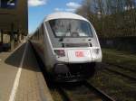 IC 2120 aus Frankfurt (M) Hbf musste am 24.04.07 aufgrund einer Streckensperrung wegen Kindern im Gleis einen auerplanmigen Halt in Reinfeld (Holst) einlegen.