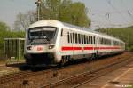 IC mit Steuerwagen Bpmbdzf 296 auf dem Weg von Berlin nach Dsseldorf (Leiling, 25.04.2009)