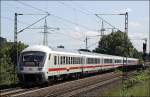 Steuerwagen vorraus ist IC 2049, Kln Hbf - Leipzig Hbf, am Harkortsee unterwegs.