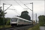 Steuerwagen vorraus ist IC 2141 von Kln Hbf nach Leipzig Hbf unterwegs.