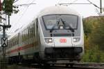 IC Steuerwagen von Stuttgart kommend nahe dem Gppinger Bahnhof.