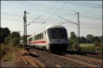 Steuerwagen vorraus ist dieser Intercity unterwegs.