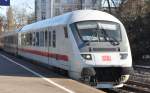 IC bei der Einfahrt Hbf-Bonn - 07.03.2010