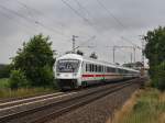 Ein IC nach Leipzig am 11.08.2010 unterwegs bei Eystrup.