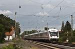 IC 2037 (Norddeich Mole - Leipzig Hbf) mit Schublok 101 075-0 am 17.