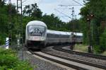 IC mit Steuerwagen in Front gen Sden durch Bonn-Sd - 11.06.2011