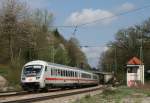 IC 2293 (Saarbrcken–Salzburg) am 24.04.2008 in Aling