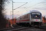 IC Steuerwagen bei Redwitz am 28.02.2014.