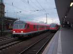 Abends steht in Koblenz HBF seit einigen Wochen ein Zug mit n-Wagen und 218 aus dem Ahrtal kommend.