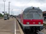 Karlsruher Steuerwagen Regionalexpress Suttgart - Nürnberg, Crailsheim 30.05.2015