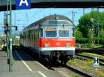 RB 32173 am 22.04.2007 aus Plattling bei der Einfahrt in Regensburg Hbf.