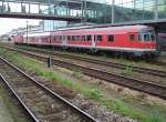 Eine RB ist gerade in Regensburg HBF eingefahren.