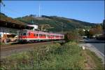 RB91 (RB 39166)  Ruhr-Sieg-Bahn  verlsst Lennestadt-Meggen Richtung Hagen Hbf.