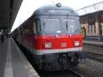 Karlsruher Steuerwagen als Zugschluss einer Regionalbahn nach Bad Harzburg. 24.12.2008