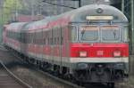 Die 111 016-2 auf der RB35 von Dsseldorf nach Wesel verlsst Oberhausen Sterkrade mit 6 N-Wagen, aufgenommen am 07.04.2009