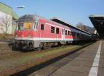 Hier RE14311 von Hannover Hbf. nach Bad Harzburg, dieser Zug stand am 7.4.2010 in Bad Harzburg.