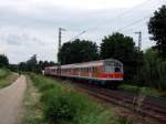 Ein (alter^^) RE nach Mnchen Hbf am 19.06.2010 kurz vor Schalding an der Donau.