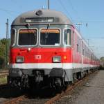 Ein Karlsruher Steuerwagen steht am 03.10.2010 in Aachen Rothe Erde abgestellt.