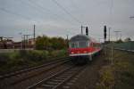 Karlsruher Steuerwagen verlsst Lehrte, am 22.10.10