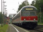 Karlsruher Kopf als RE7 in Krefeld Oppum am 4.9.2011