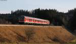 IRE 3215 (Neustadt(Schwarzw)-Ulm Hbf) mit Schublok 218 409-1 bei Hfingen 19.11.11