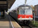 RE nach Goslar in Hildesheim Hbf am 06.11.2006