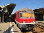 D-DB 5080 82-34 327-0 Bnrdzf 470.0 mit der RB 59361 nach Bamberg, am 15.08.2012 in Saalfeld.