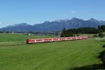 RB 57349 am 27.08.2012 bei Weizern-Hopferau.