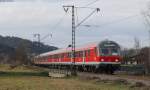 RbZ 19000 (Stuttgart Hbf–Kirchzarten) mit Schublok 110 416-5 bei Kirchzarten 25.11.12