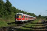 Der RE 10838 in Hochneukirch am 06.06.14.