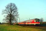 RB 24426 (Harburg–Tostedt) am 09.04.2004 zwischen Maschen und Jesteburg