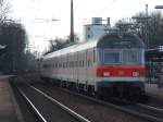 RB nach Regensburg Hbf am 10.03.2007 bei der Ausfahrt aus Straubing Hbf.