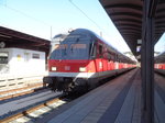 Die RB von Geislingen(St.)am 08.30.16 in Ulm Hbf 