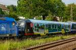 Wittenberger Steuerwagen DB 80-34 121-9 in Wuppertal Sonnborn, am 07.06.2024.