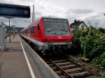 Steuerwagen Bauart Wittenberge. Steht mit einem N-Wagenzug der von der 111 032 gezogen wird in Neckarelz auf Gleis 12 abgestellt und wartet auf die nchste Fahrt nach Bad Friedrichshall-Jagstfeld.8.8.2013