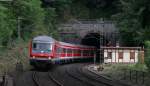 RB 38678 (Singen(Htw)-Weinheim(Bergstr)) mit Schublok 218 484-4 bei St.Georgen 26.7.13