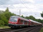 Heute fuhr der betagte Steuerwagen  Franziska (Grfin) zu Reventlow  (Bauart Wittenberge) am RE 21876 Bchen - Hamburg Hbf.