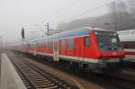 Hier eine RB77 (RB21115) von Kiel Hbf. nach Neumünster, bei der Ausfahrt am 27.2.2016 aus Kiel Hbf. Zuglok war 112 167.