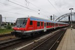 RB77 (RB21129) nach Neumünster verlässt am 12.6.2016 den Kieler Hauptbahnhof.